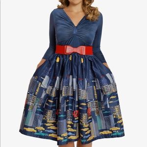 Sinead Lindy Bop New York Swing Dress UK12 US8